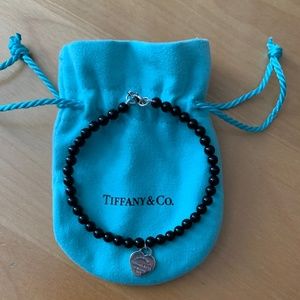 Tiffany & Co. Onyx Bead Bracelet